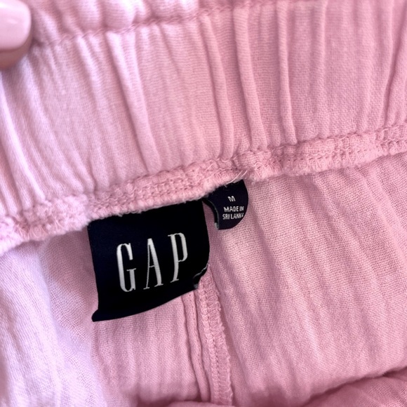 Gap Pink Crinkle Gauze Pull-On Shorts - Picture 8 of 8